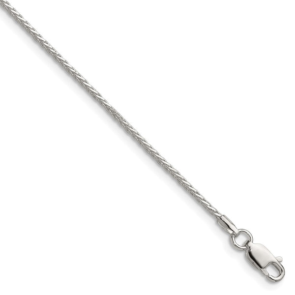 Sterling Silver 1.45mm 8-Sided Double Spiga Chain