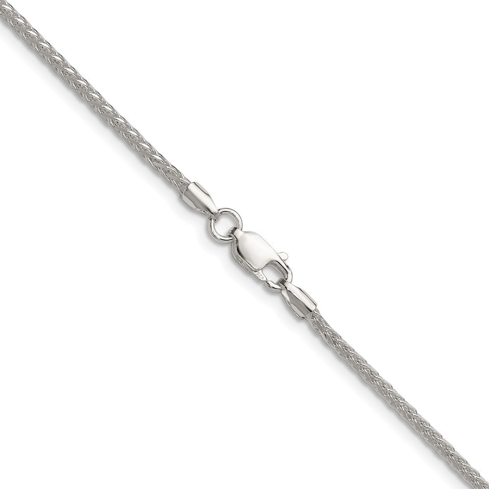 Exclusive 2.0mm Sterling Silver 8-Sided Double Spiga Chain - Stylish Value