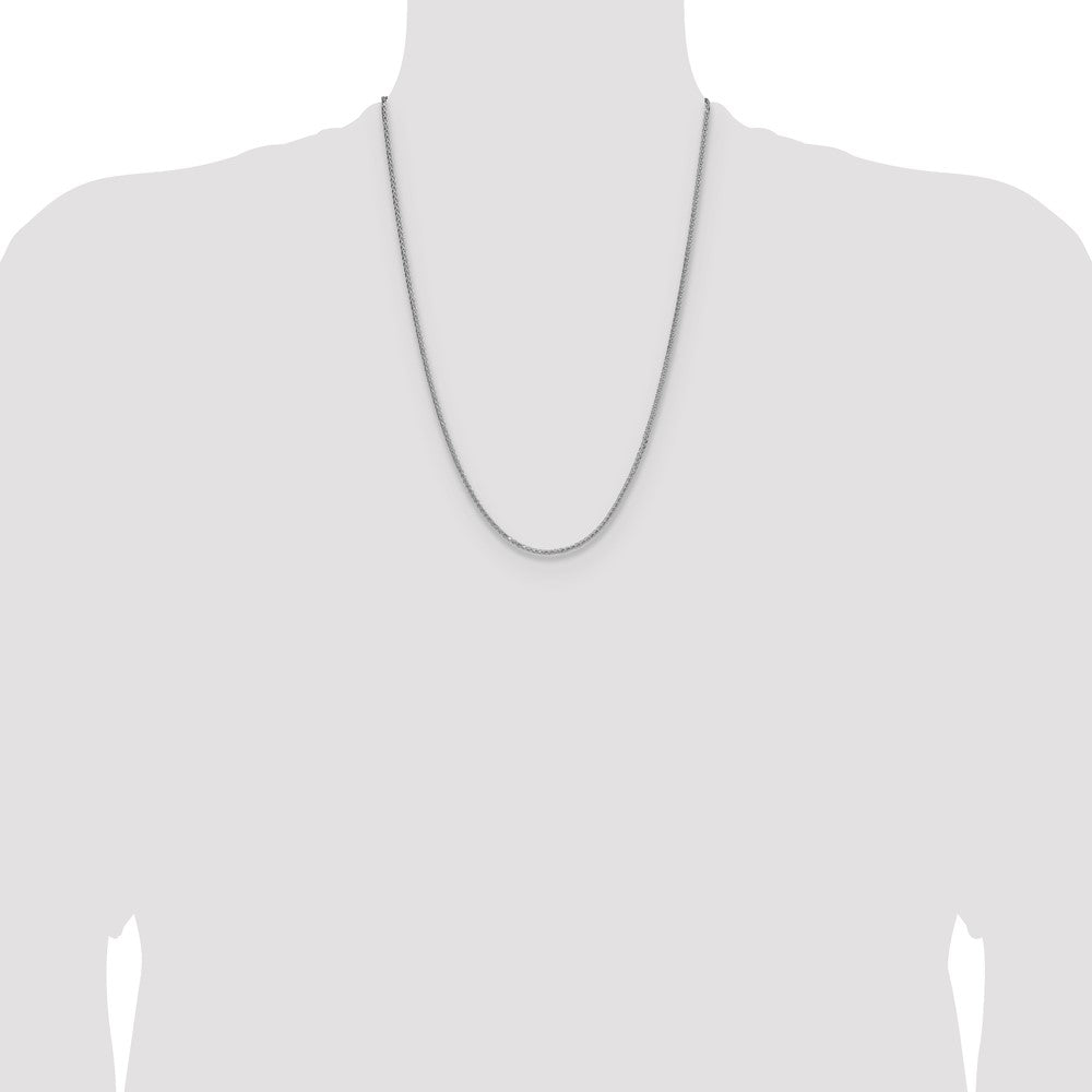 Buy Stylish 2.0mm Sterling Silver Double Spiga Chain - Exclusive Design!