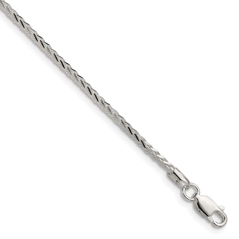 Exclusive 2.0mm Sterling Silver 8-Sided Double Spiga Chain - Stylish Value