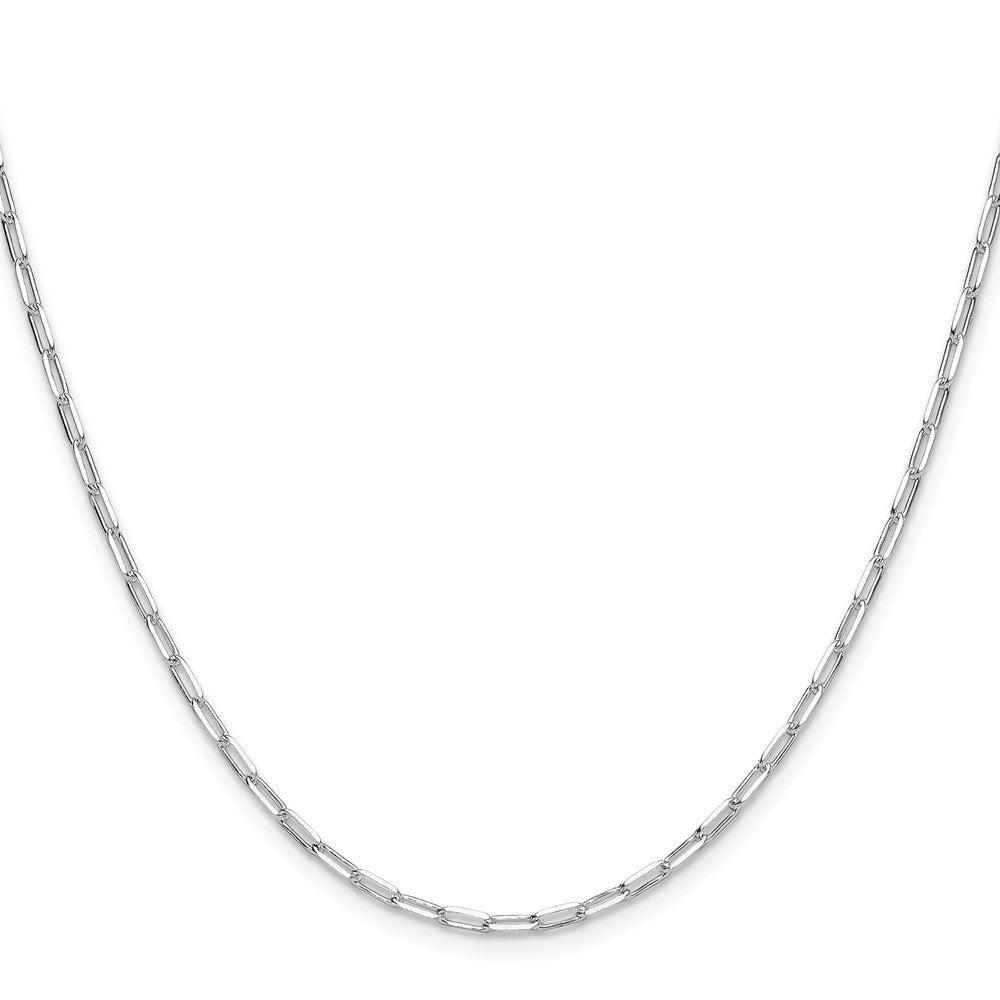 Exclusive Rhodium-Plated Sterling Silver 2.15mm Forzantine Chain - Stylish Value!
