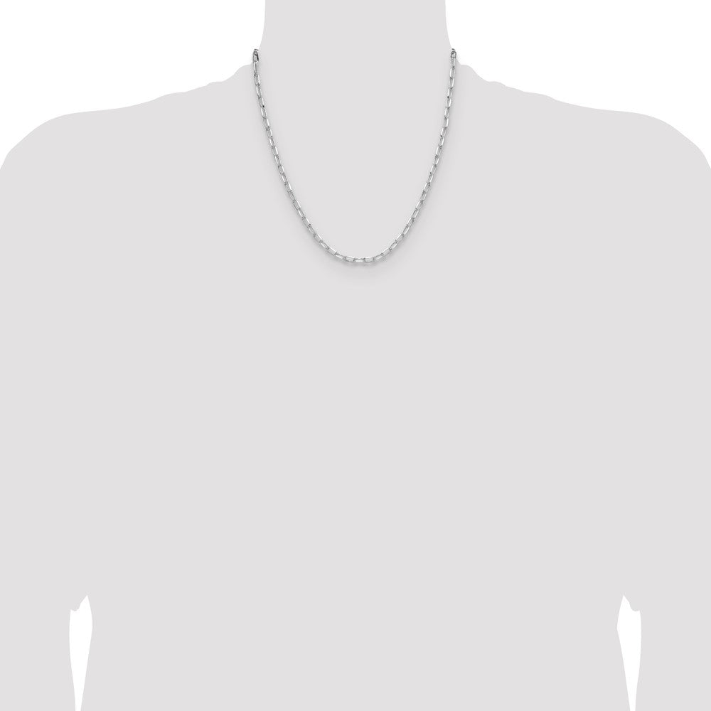 Exclusive Rhodium-Plated Sterling Silver 3.85mm Forzantine Chain - Stylish Value