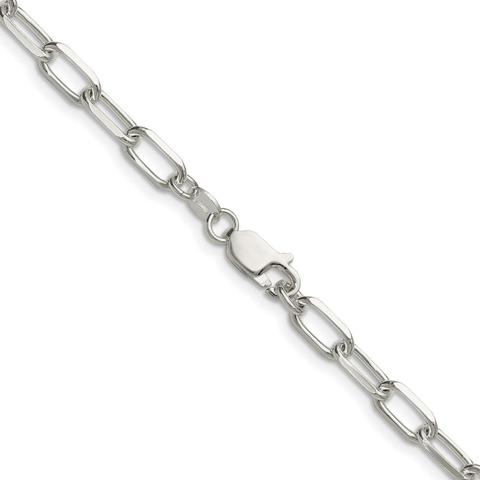 Buy Stylish Sterling Silver 4.65mm Double Curb Forzantine Chain - Luxury Value!-3