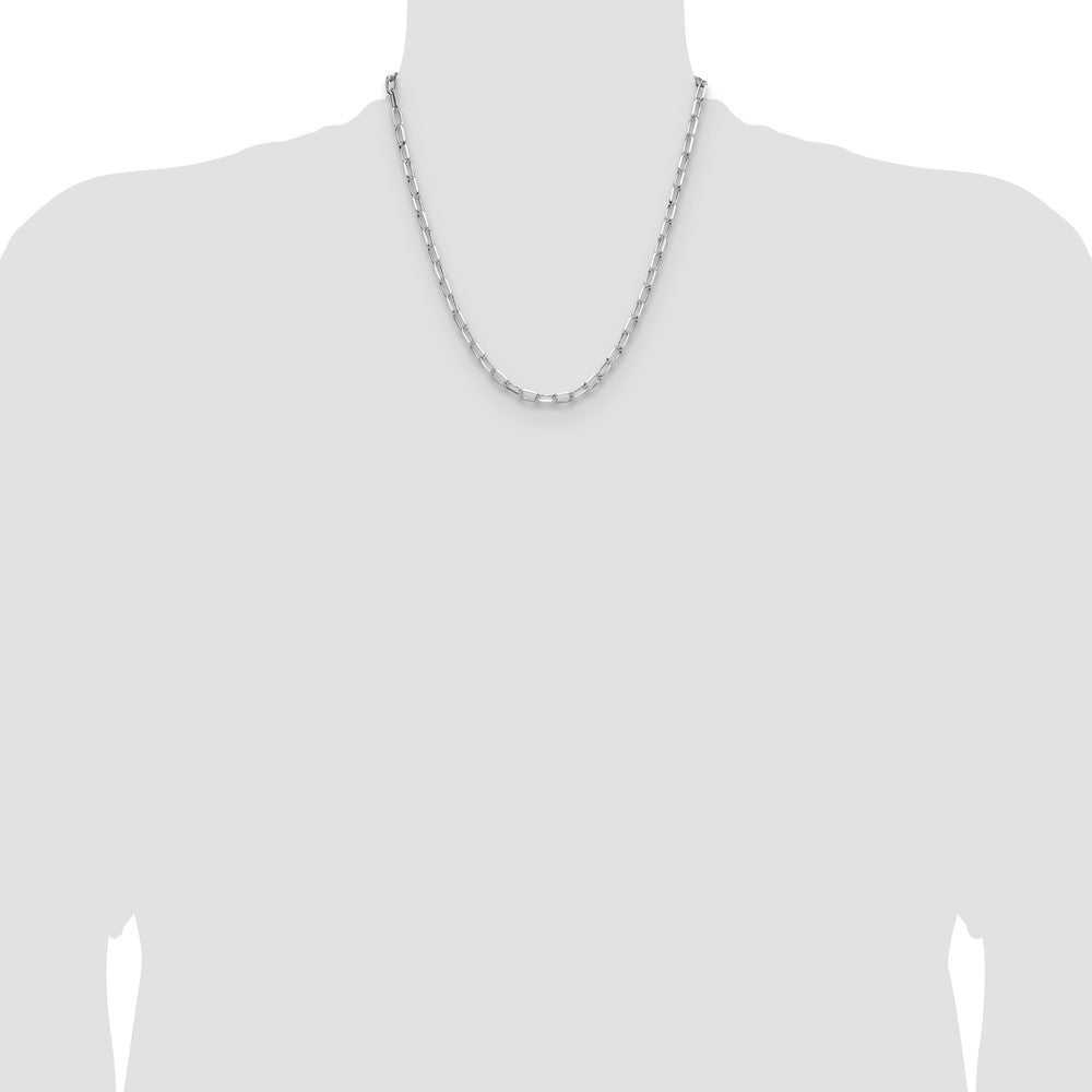 Buy High-Quality 4.65mm Sterling Silver Double Curb Forzantine Chain - Stylish Value!