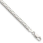 Buy Stylish Polished Sterling Silver 4.1mm Double Oval Flat Chain - Luxury Value-1