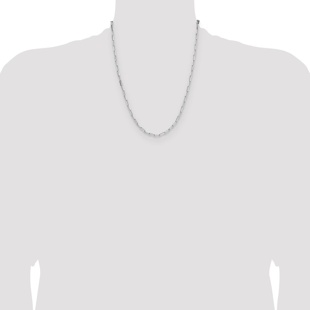 Buy Stylish 3.1mm Double Link Paperclip Chain in High-Quality Sterling Silver