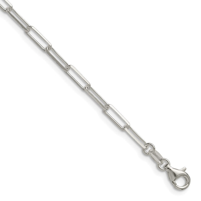 Buy Stylish 3.1mm Double Link Paperclip Chain in High-Quality Sterling Silver-1