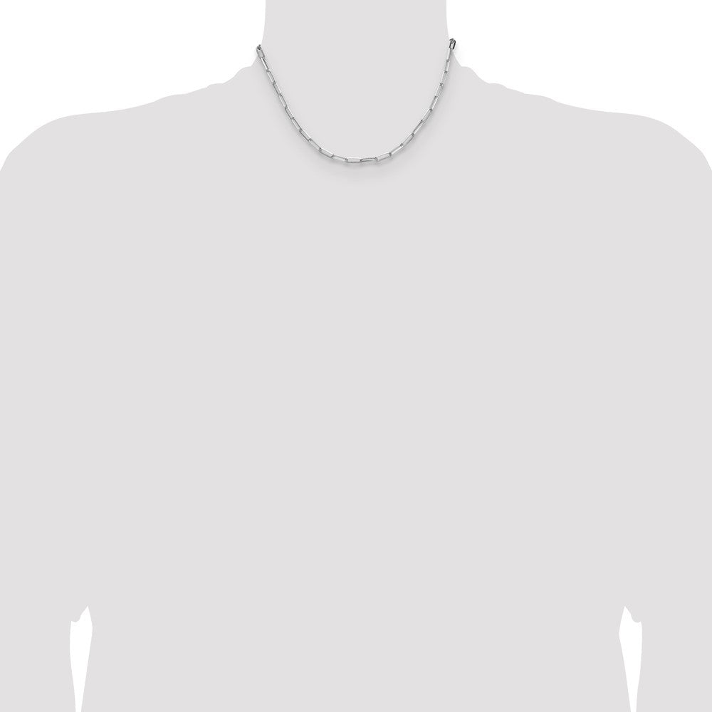 Exclusive 3.5mm Sterling Silver Double Link Paperclip Chain - Stylish Value!