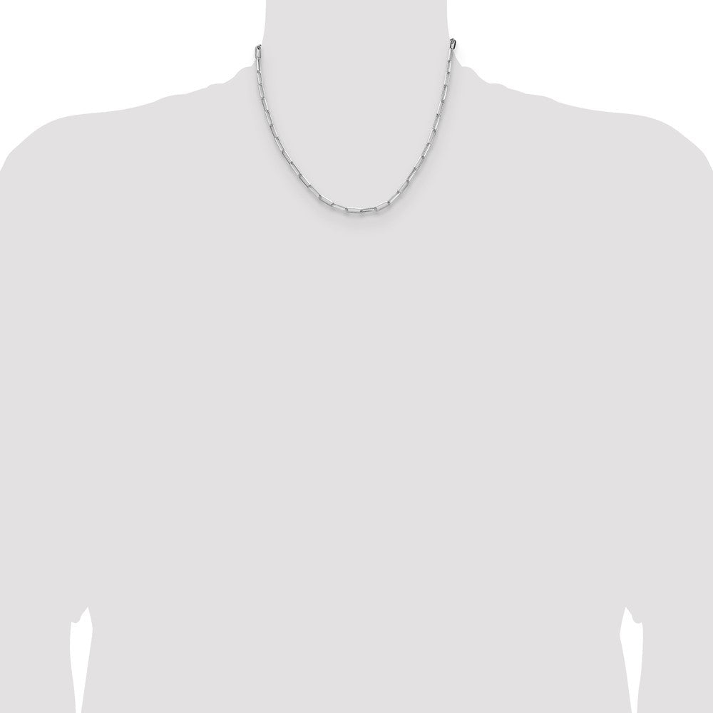 Buy Stylish 3.5mm Double Link Paperclip Chain in High-Quality Sterling Silver