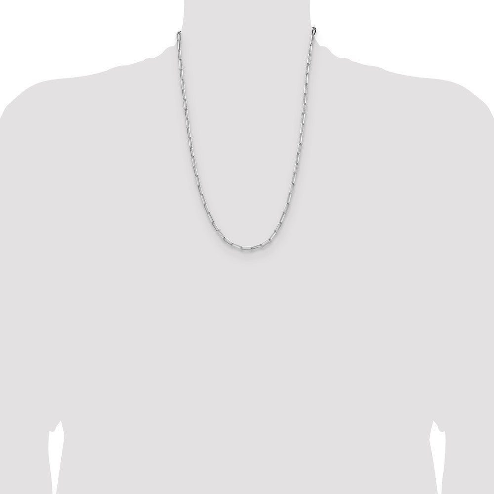 Buy Stylish Sterling Silver 3.5mm Double Link Paperclip Chain - Affordable Value!