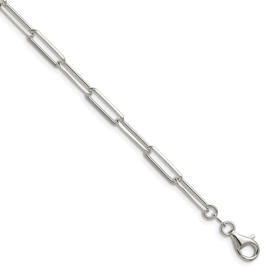 Buy Stylish Sterling Silver 4.4mm Double Link Paperclip Chain - Affordable Luxury