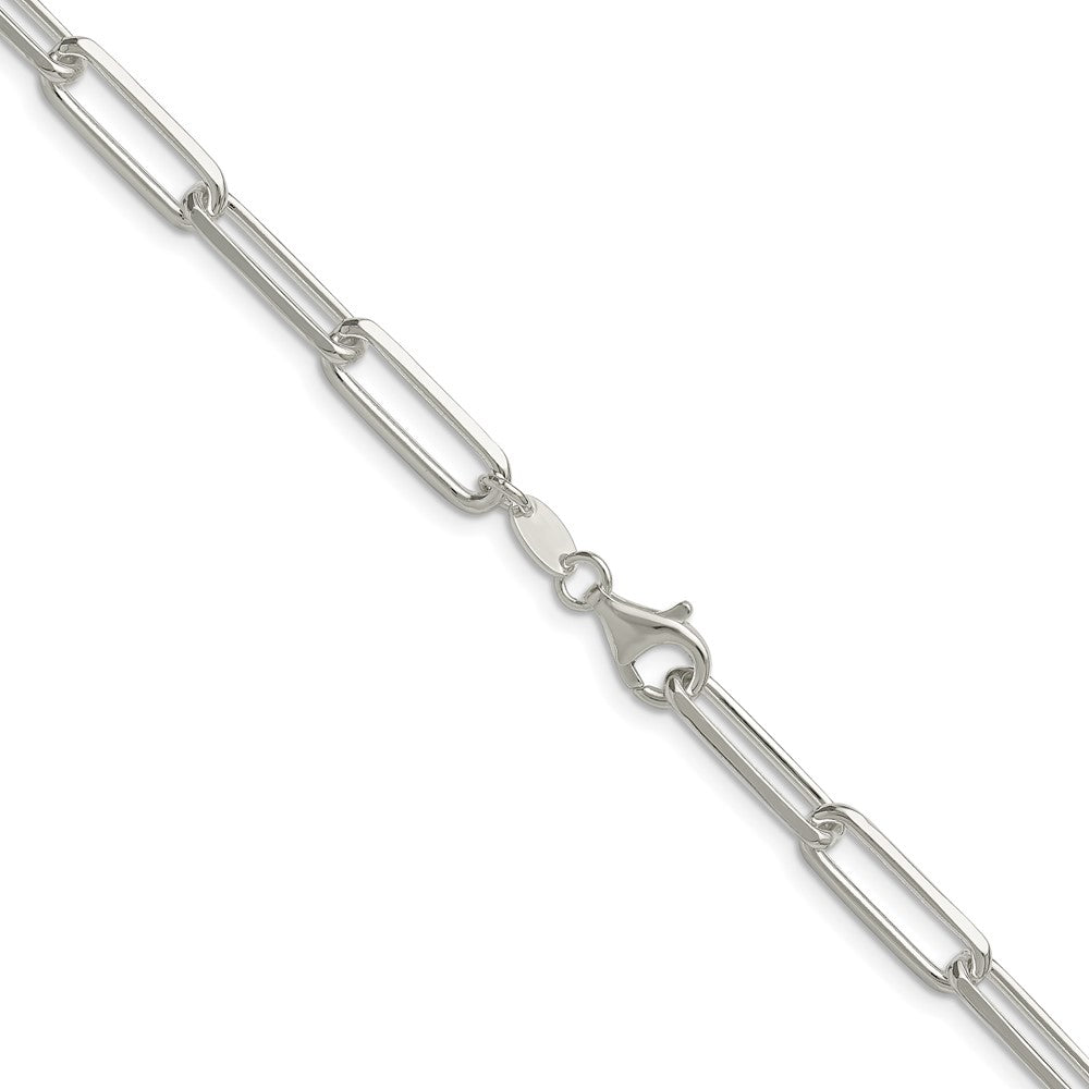 Buy Stylish Sterling Silver 5.5mm Double Link Paperclip Chain - Affordable Elegance
