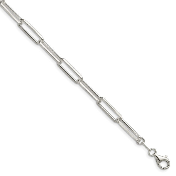 Sterling Silver 5.5mm Double Link Paperclip Chain - Style GR1-1030501