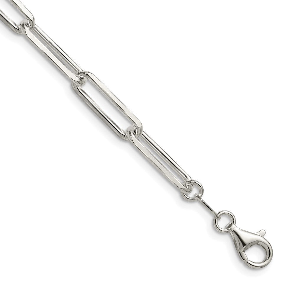Buy Stylish Sterling Silver 5.5mm Double Link Paperclip Chain - Affordable Elegance