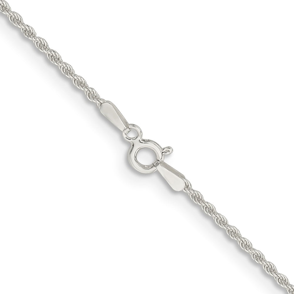 Buy 1.5mm Solid Sterling Silver Rope Chain - Stylish Value for Your Jewelry!
