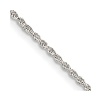 Buy Stylish 1.5mm Solid Sterling Silver Rope Chain - Affordable Luxury Jewelry
