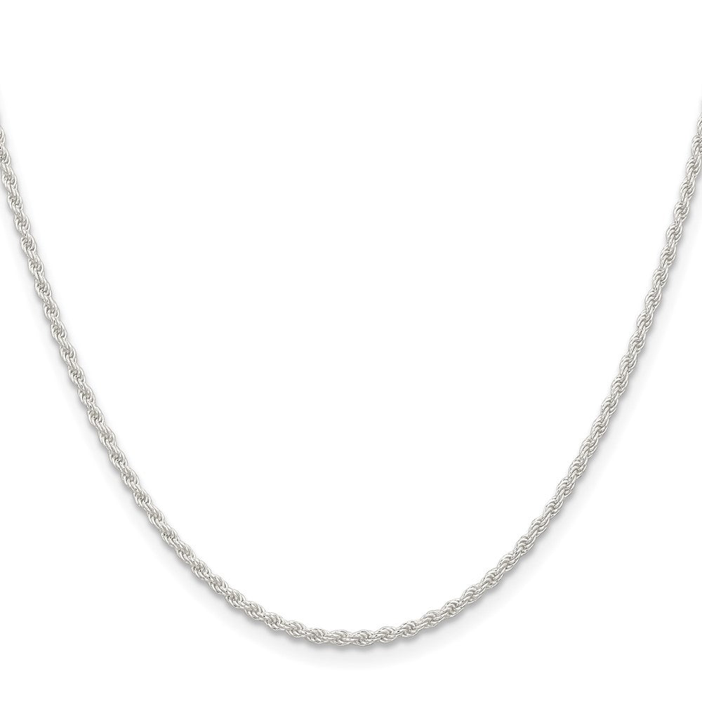 Buy Stylish 1.8mm Solid Sterling Silver Rope Chain - Luxury Quality Shines