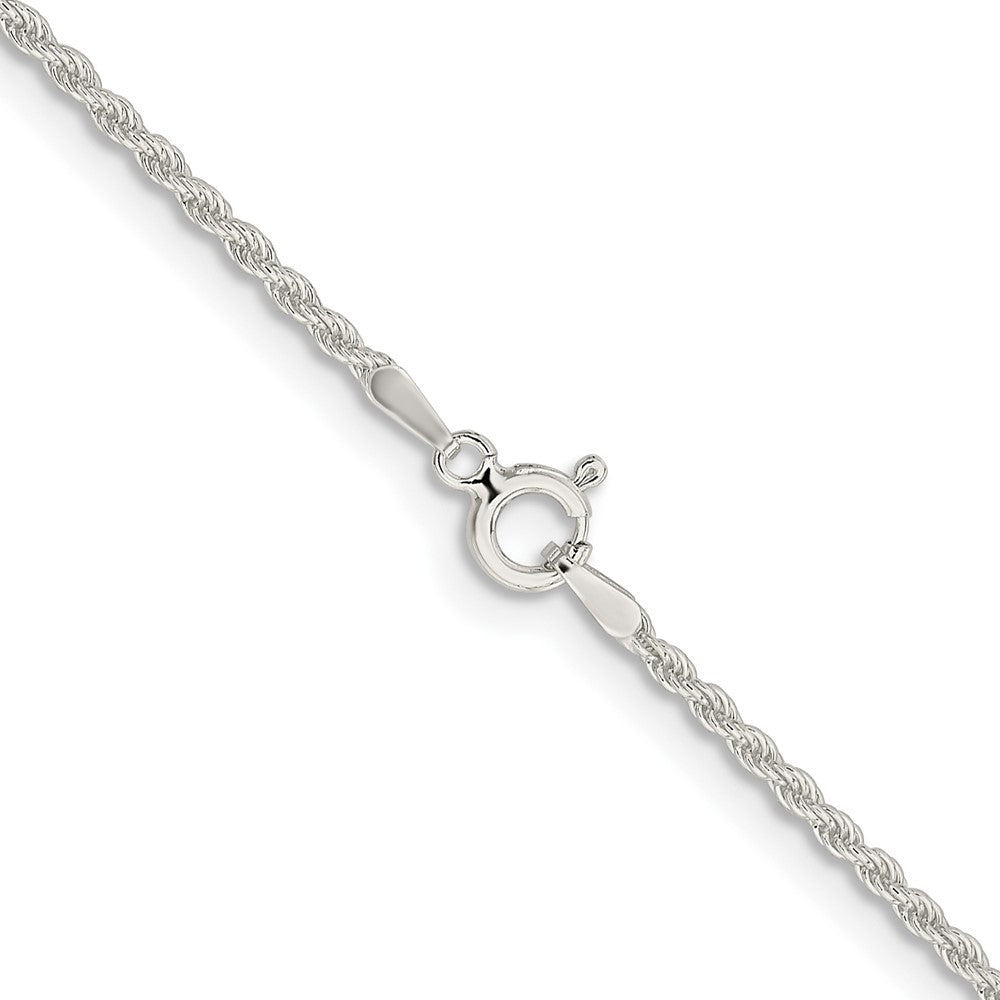 Buy Affordable 1.8mm Solid Sterling Silver Rope Chain - High-Quality Style
