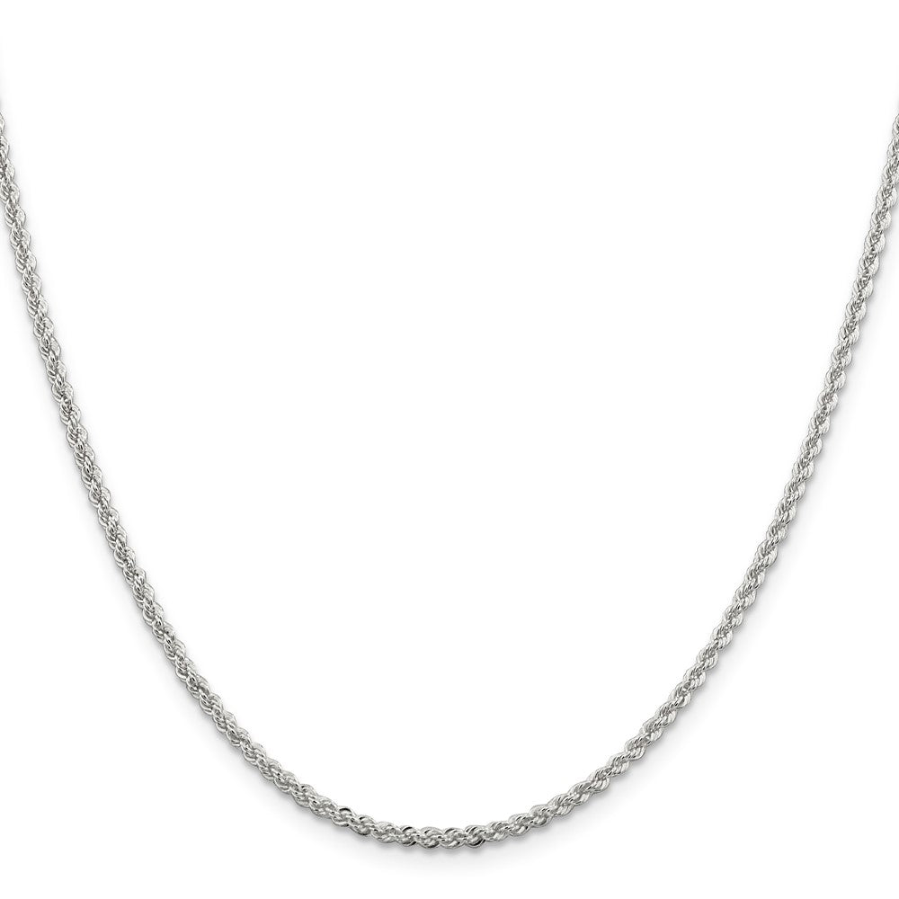 Buy Stylish 2.3mm Sterling Silver Rope Chain | High-Quality Metal