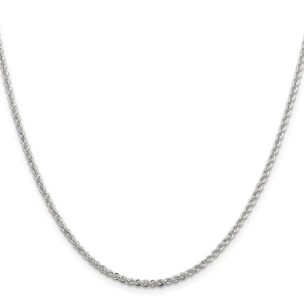 2.3mm Sterling Silver Rope Chain - Style GR1-1033560