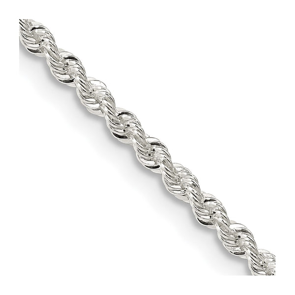 2.3mm Sterling Silver Rope Chain - Style GR1-1033551