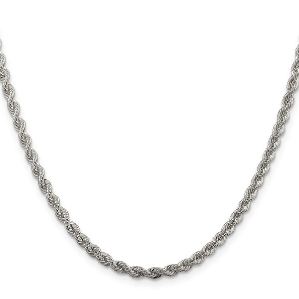 3mm Sterling Silver Rope Chain - Style GR1-1033722