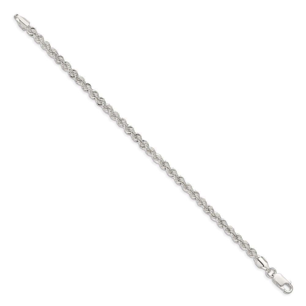 Buy Stylish 4.3mm Solid Sterling Silver Rope Chain - Affordable Luxury Jewelry