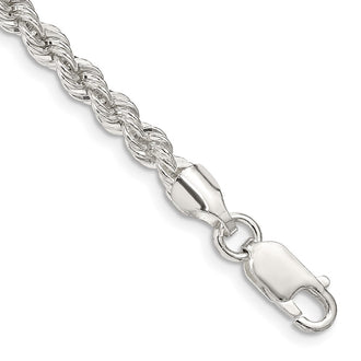 Buy Stylish 4.3mm Solid Sterling Silver Rope Chain - Affordable Luxury Jewelry