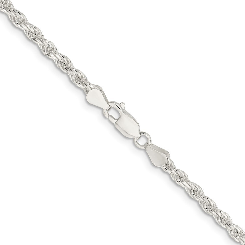 Buy Stylish 4.5mm Solid Sterling Silver Rope Chain - Affordable Luxury