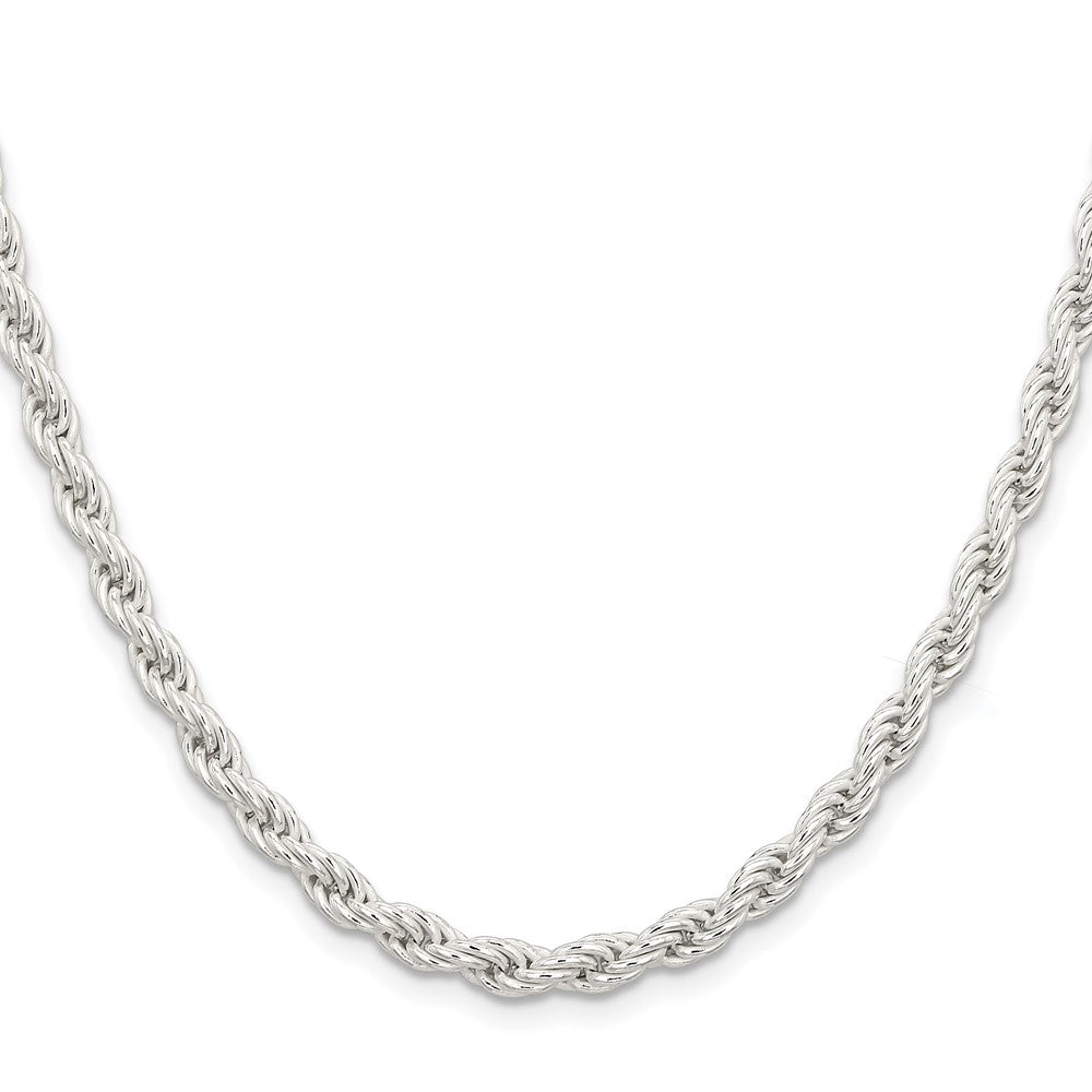 Exclusive 5mm Sterling Silver Rope Chain - Stylish & Affordable Jewelry