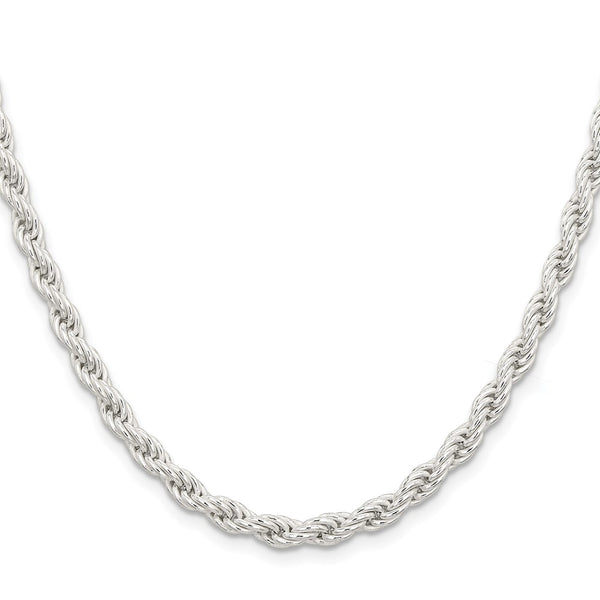 5mm Sterling Silver Rope Chain - Style GR1-1033807