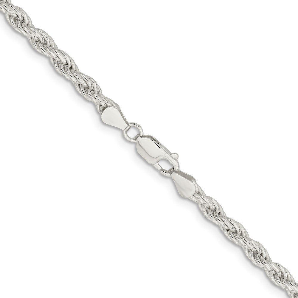 Exclusive 5mm Sterling Silver Rope Chain - Stylish & Affordable Jewelry
