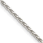 Buy 2mm Diamond-Cut Spiga Chain in Sterling Silver | Stylish & Affordable Value-3