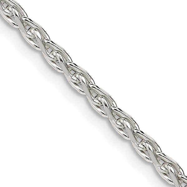 2.75mm Diamond-Cut Spiga Chain in Sterling Silver - Style GR1-1034227
