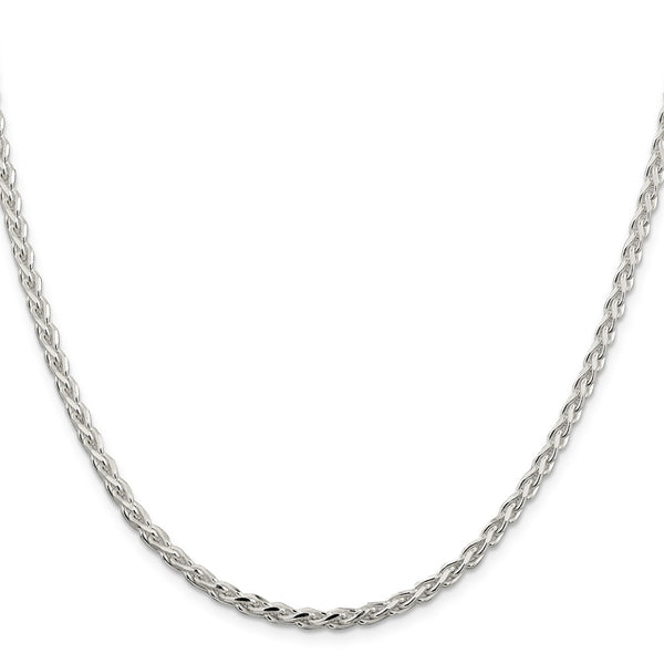 3.5mm Diamond-Cut Spiga Chain in Sterling Silver - Style GR1-1034568