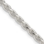 Buy 3.5mm Diamond-Cut Spiga Chain in Sterling Silver | Stylish & Affordable-3
