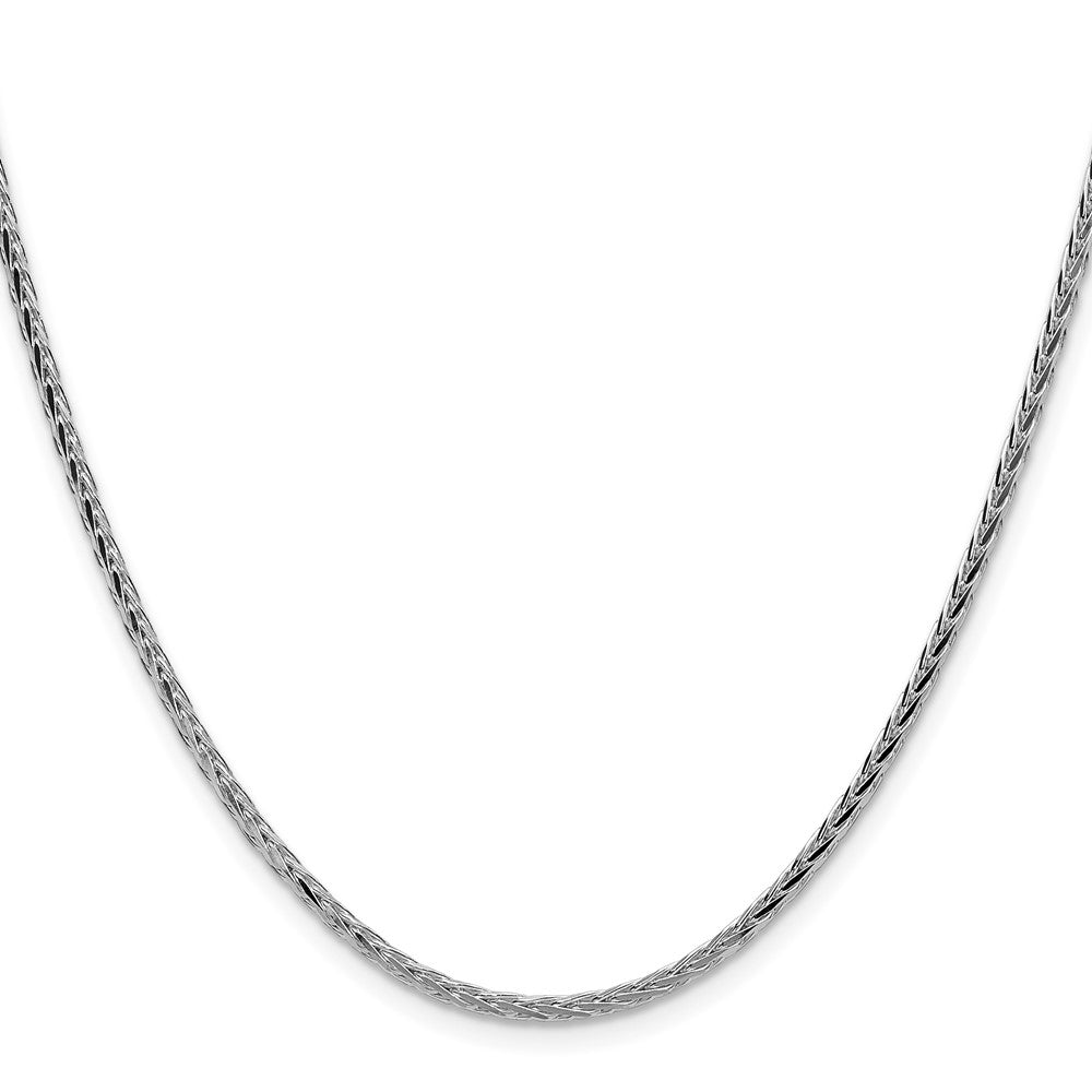 Buy Stylish 2.5mm Diamond-Cut Square Spiga Necklace Chain in Sterling Silver