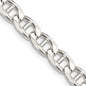 Buy Stylish Sterling Silver 6.5mm Double Curb Flat Anchor Chain - Affordable Value-7