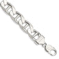 Buy Stylish 13.5mm Sterling Silver Double Curb Flat Anchor Chain - Luxury Value!-2