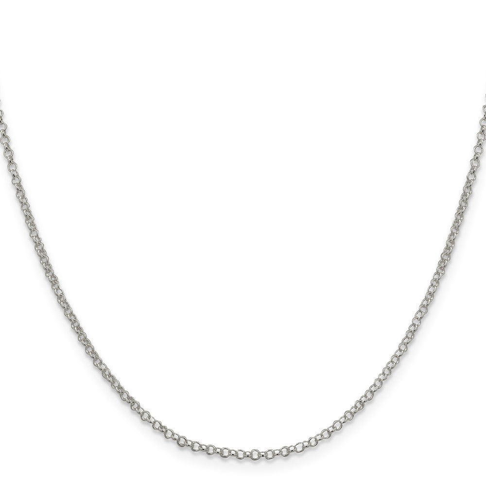 High-Quality 2mm Sterling Silver Rolo Chain | Stylish & Affordable Jewelry