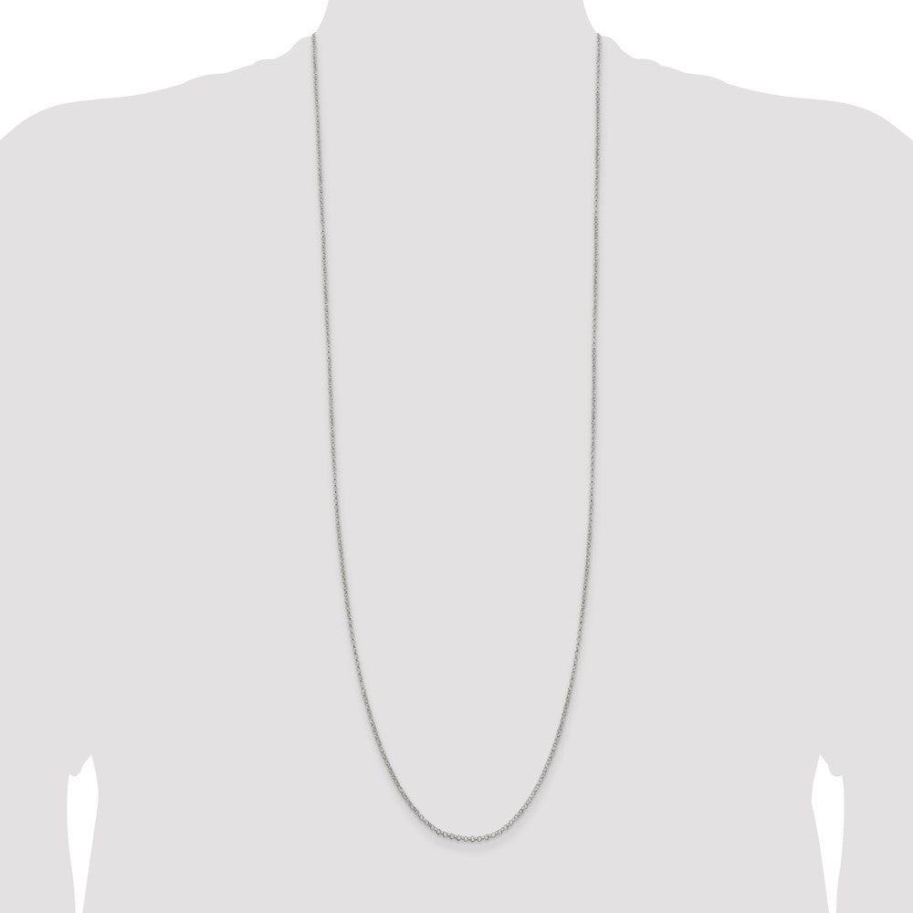 High-Quality 2mm Sterling Silver Rolo Chain | Stylish & Affordable Jewelry