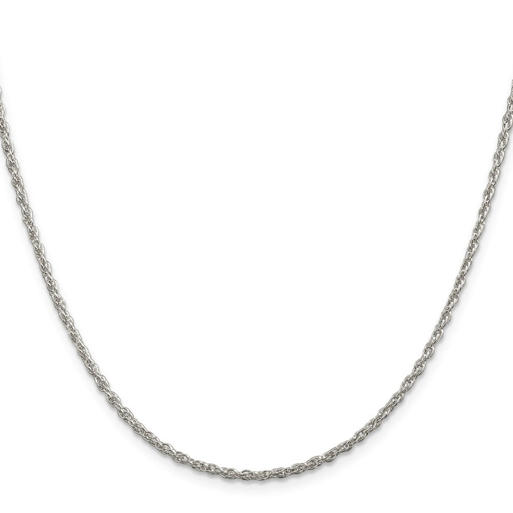 High-Quality 2mm Sterling Silver Rope Chain | Stylish & Affordable Option