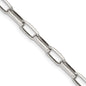 Buy Stylish 5mm Elongated Open Link Necklace Chain in High-Quality Sterling Silver-1