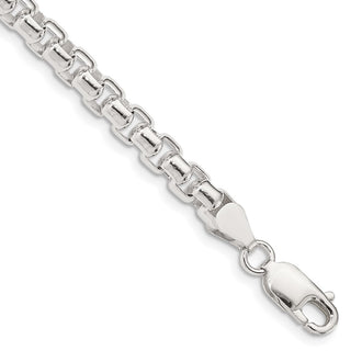 Exclusive 5.2mm Round Box Chain in Sterling Silver | Stylish & Affordable Jewelry