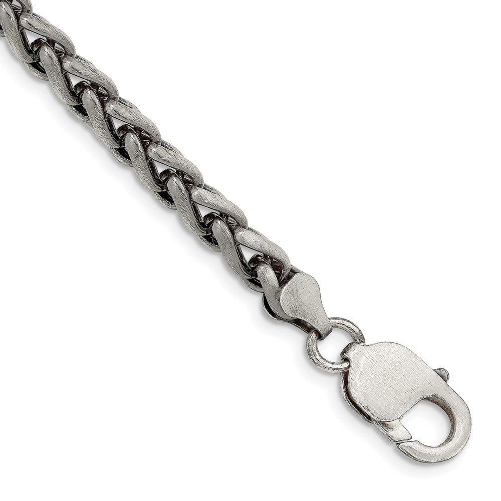 Exclusive Antiqued Sterling Silver 6mm Spiga Chain - Affordable Luxury Jewelry