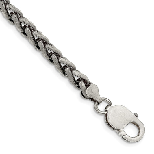 Exclusive Antiqued Sterling Silver 6mm Spiga Chain - Affordable Luxury Jewelry