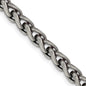 Buy Stylish Antiqued 6mm Round Spiga Chain in Sterling Silver - Affordable Value!-2