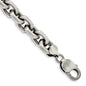 High-Quality Antiqued Sterling Silver 8.6mm Open Link Chain - Stylish Value-1