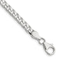 Buy Stylish 5mm Polished Sterling Silver Curb Chain - Affordable Luxury!-2