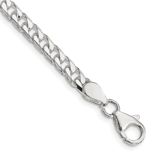 Buy Stylish 5mm Polished Sterling Silver Curb Chain - Affordable Luxury!